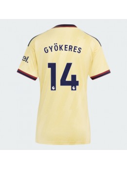 Ženski Nogometna dresi replika Arsenal Viktor Gyokeres #14 Tretji 2026-27 Kratek rokav Ženski Nogometna dresi replika Arsenal Viktor Gyokeres #14 Tretji 2026-27 Kratek rokav